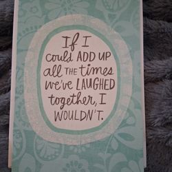 NEW Shoebox Greeting Card Friendship