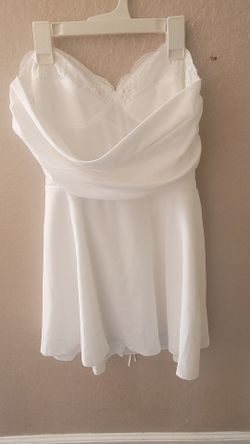 Strapless dress