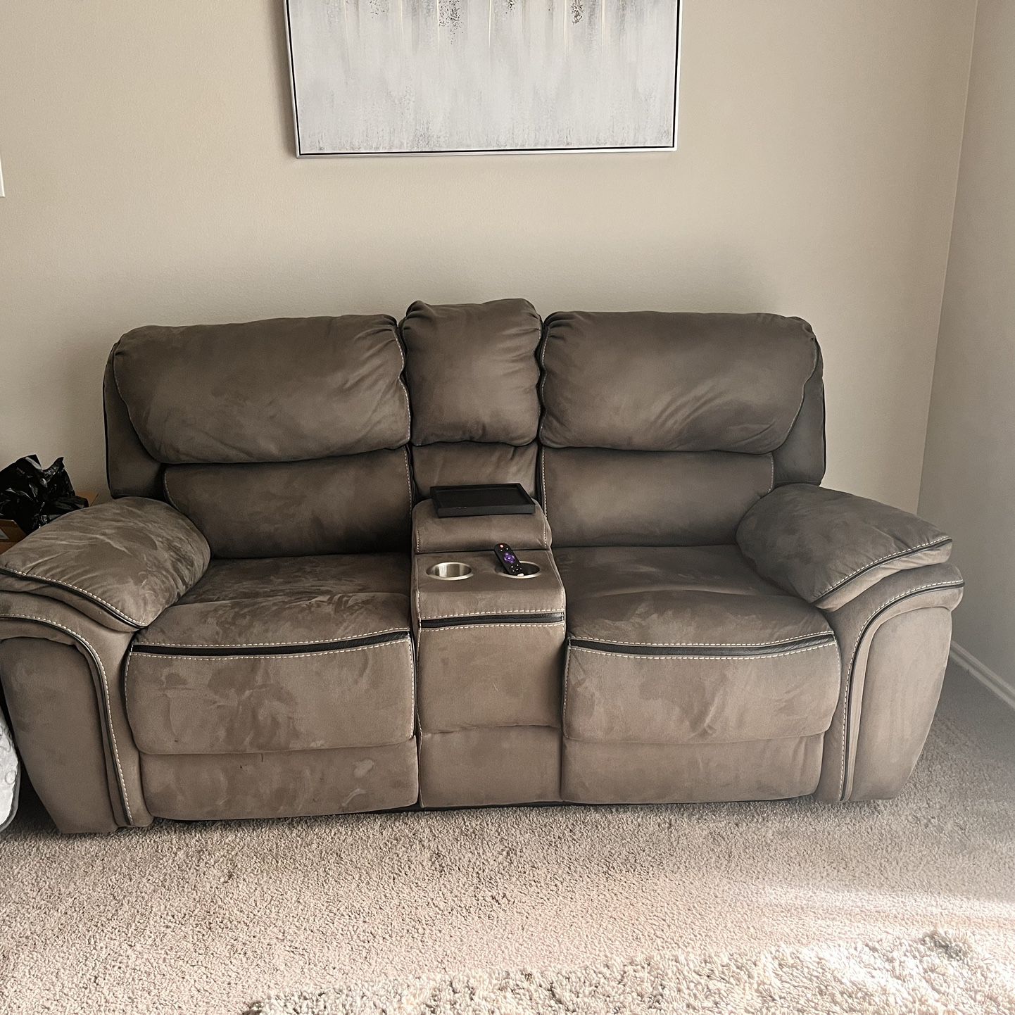 Theater Recliner Love Seat
