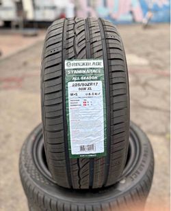225/50/17 Rockblade 4 new tires installed and balanced