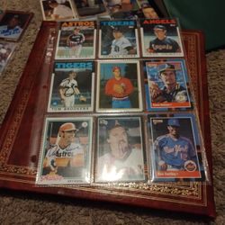 (9) Authentic Signed Baseball Cards, ( See Description )