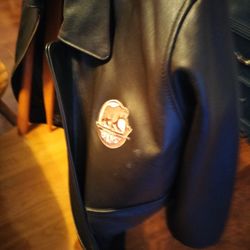 Hershey Bears Leather Jacket Worn Bears Player