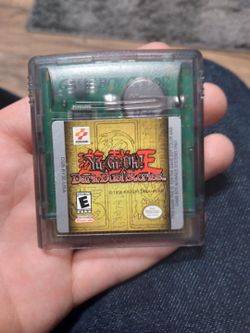 Yu gi oh Gameboy Color game works great