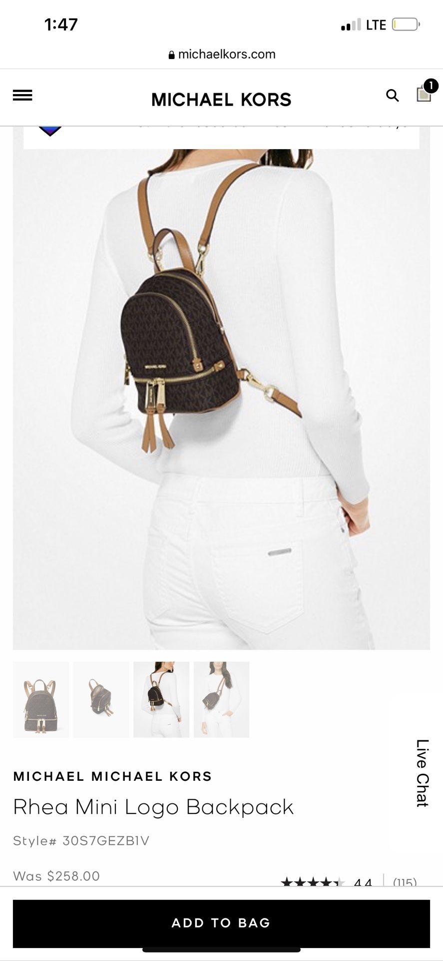 Mini Mk Backpack