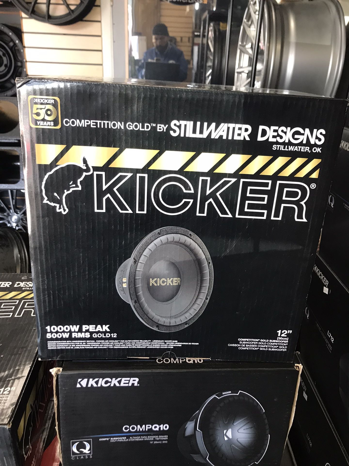 Kicker Comp Gold 12 On Sale Today for 199.99
