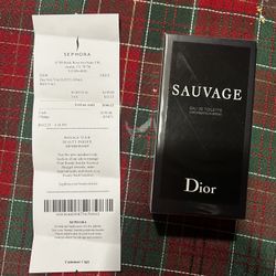 Dior SAUVAGE (EDT) 3.4oz