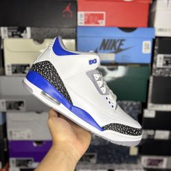 Size 12M - Jordan 3 “Racer Blue”