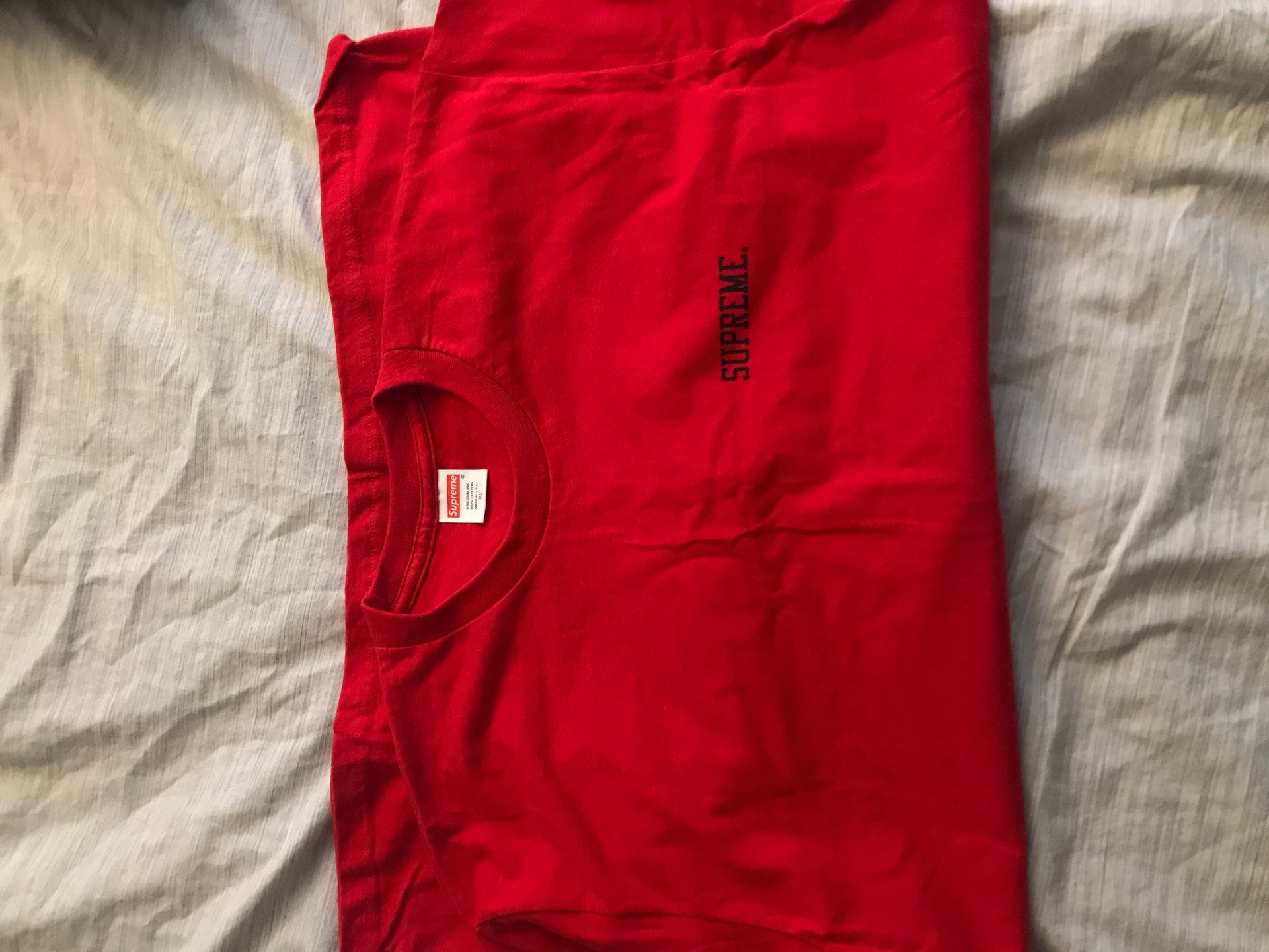 supreme jah life in dub red Tee size XL