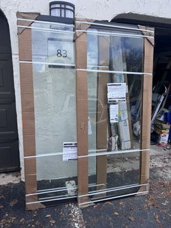 72x80 CWS Impact Sliding Glass Door