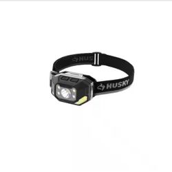 Husky 850 Lumens Dual-Power LED Rechargeable Headlamp=Tools-223