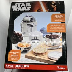 Star Wars R2-D2 Bento Box with Drawstring Bag Brand New In Box