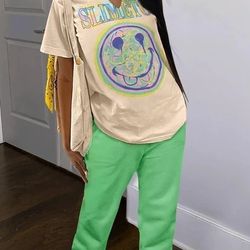 Shirt With Sweat Pant Set 