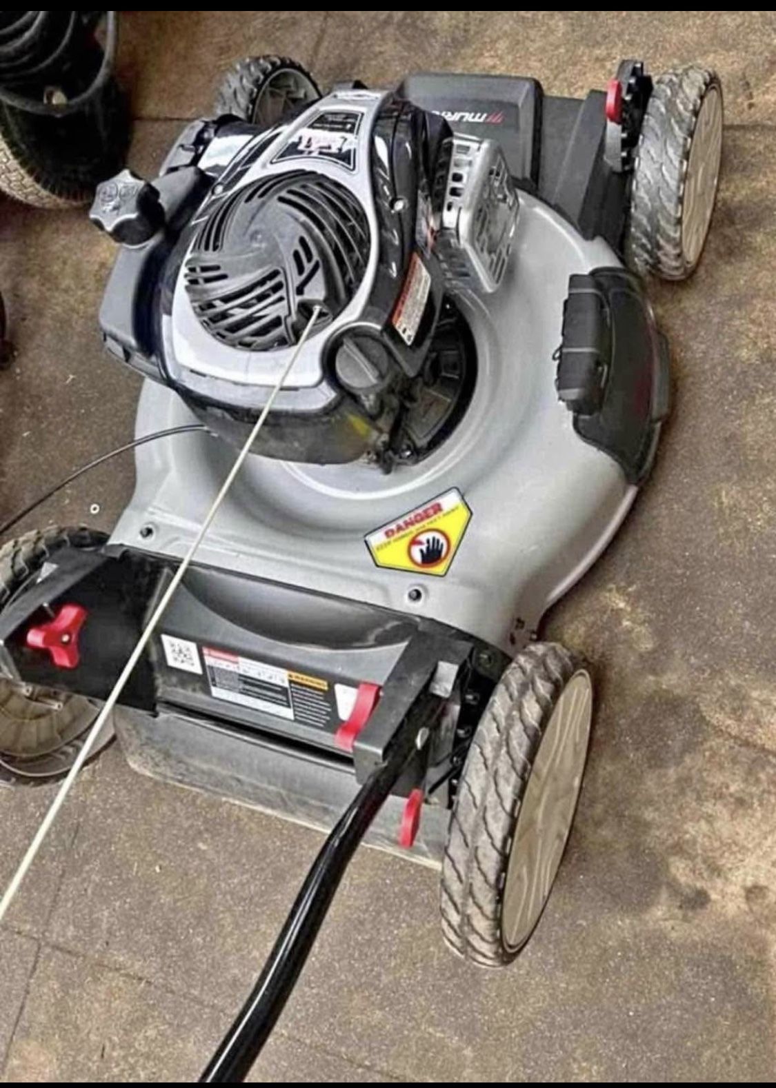 Murray 21 in. 140 cc Briggs and Stratton Walk Behind Gas Push Lawn Mower with Height Adjustment and