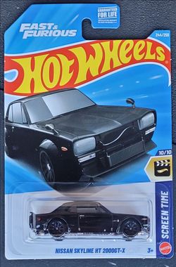 New 🔥 Hot Wheels Fast & Furious Nissan Skyline HT 2000GT-X Treasure Hunt