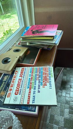 Vintage Vinyl Record Collection – Country & Western