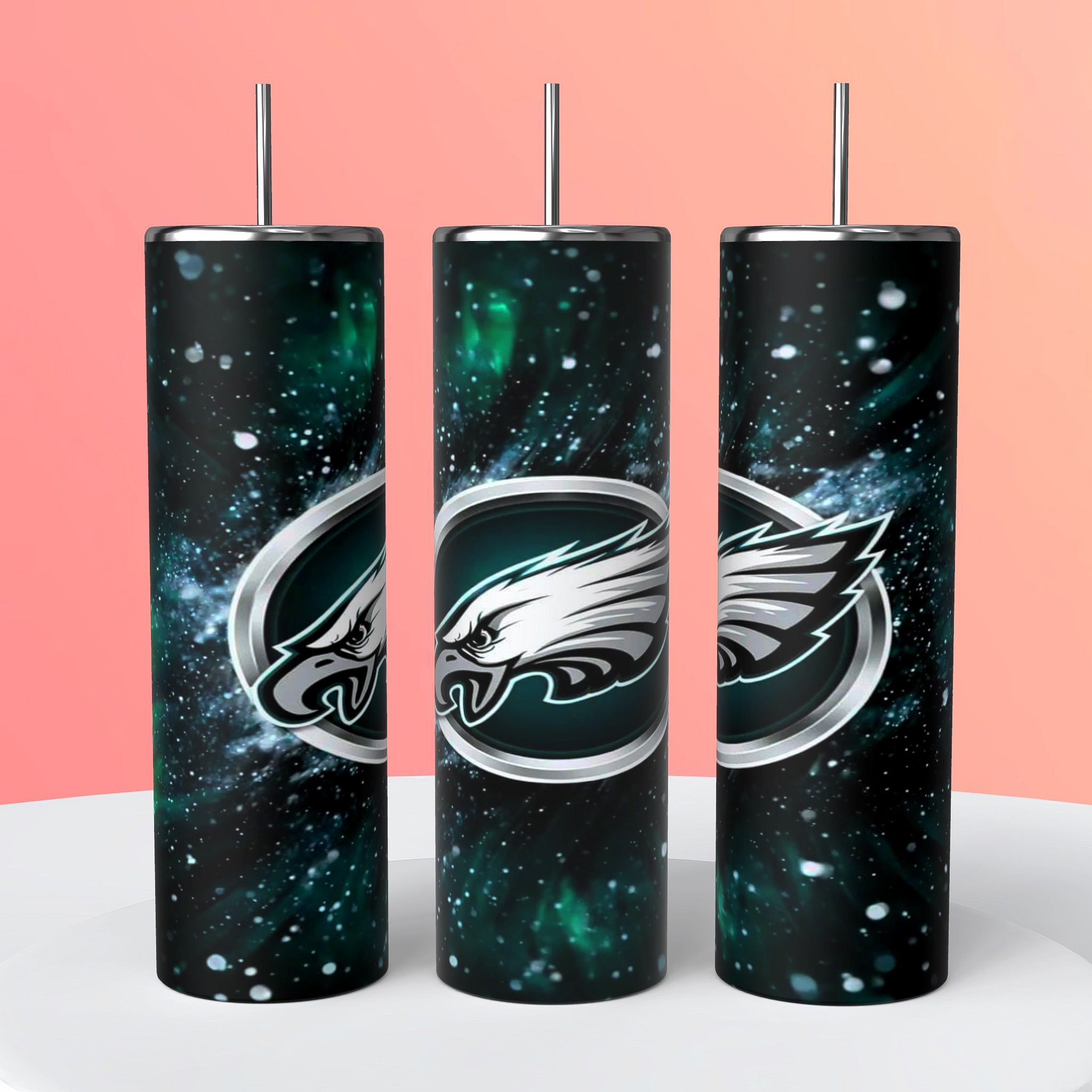 Philadelphia Eagles Football Tumbler