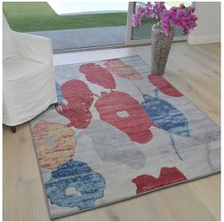 Living room dining room rugs 5x7 area Rugs ivory multi colored rug 8x10 feet and runner rugs