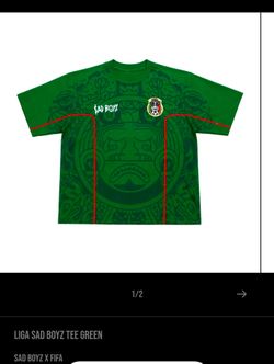 LIGA SAD BOYZ TEE GREEN