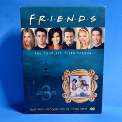 Friends: The Complete Third Season (DVD, 2003, 4-Disc Set) With Bonus Features