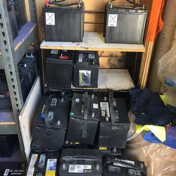 Car batteries