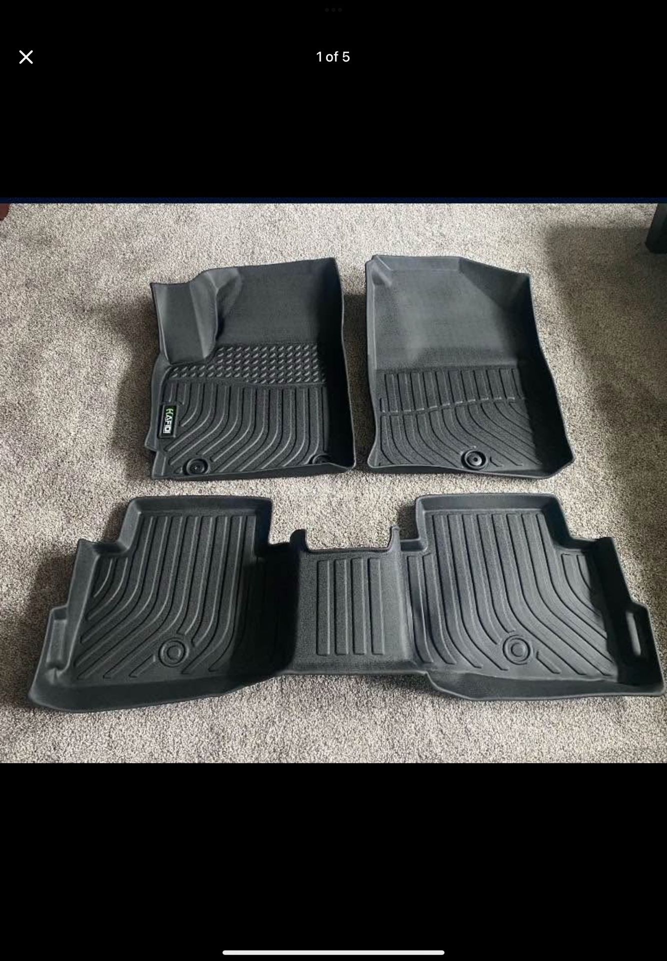 Kia Seltos 2021-2024 All Weather Floor Liners