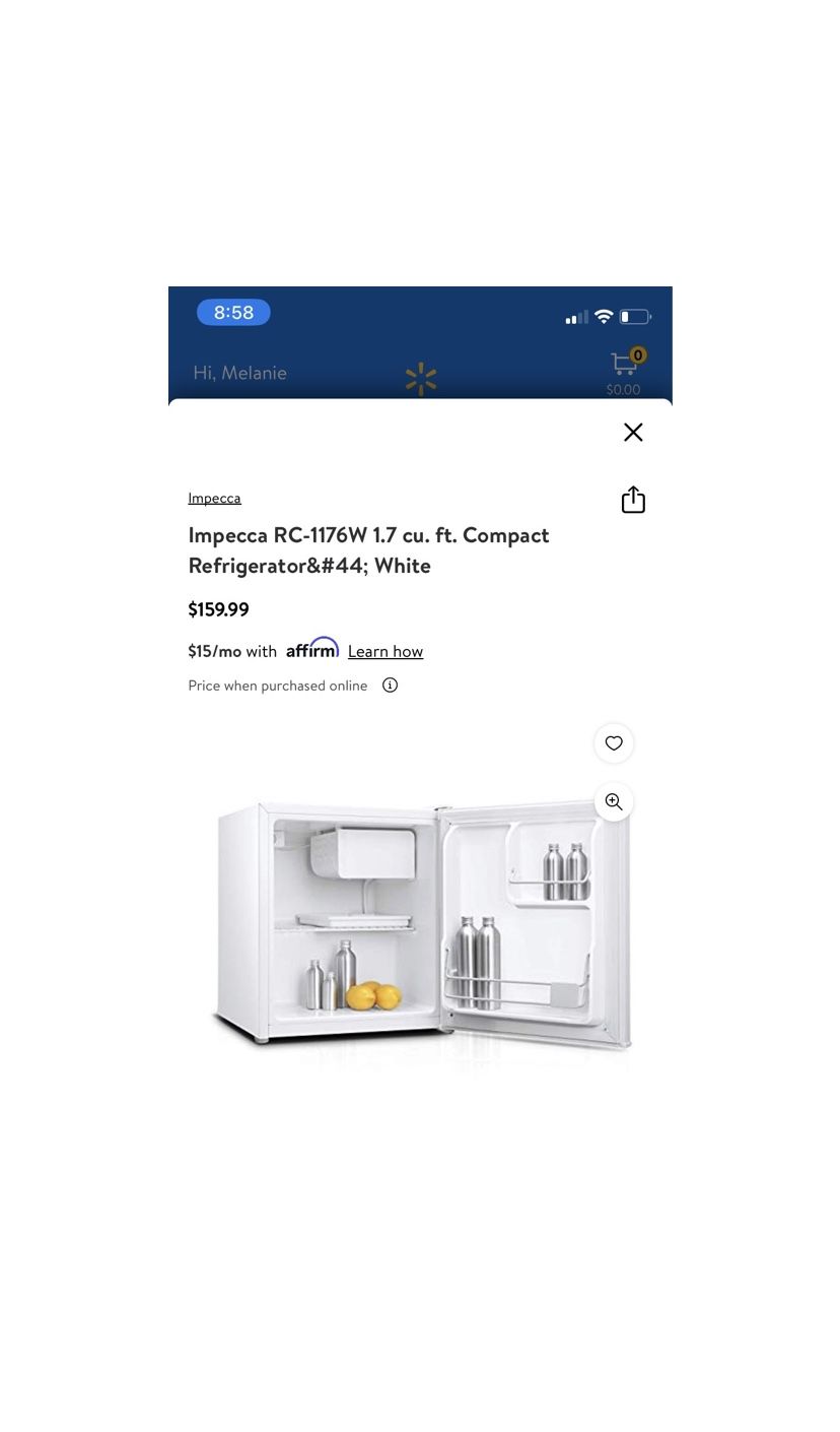 Mini Fridge