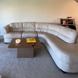 Leather Couch - Genuine Leather