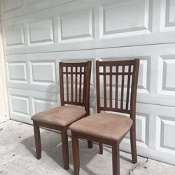 Two Dining Chairs $50 Both 