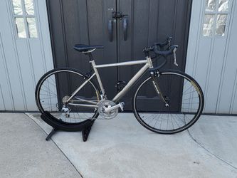 2009 Classic Titanium Airborne Zeppelin 50cm Road Bike Shimano 105