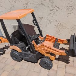 Large Toy Excavator - bike vehicle kids