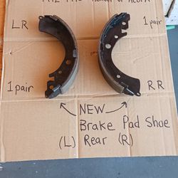 1(contact info removed) HONDA OR ACURA ONLY 1 PAIR NEW BRAKE SHOE  LR AND RR  $50. 