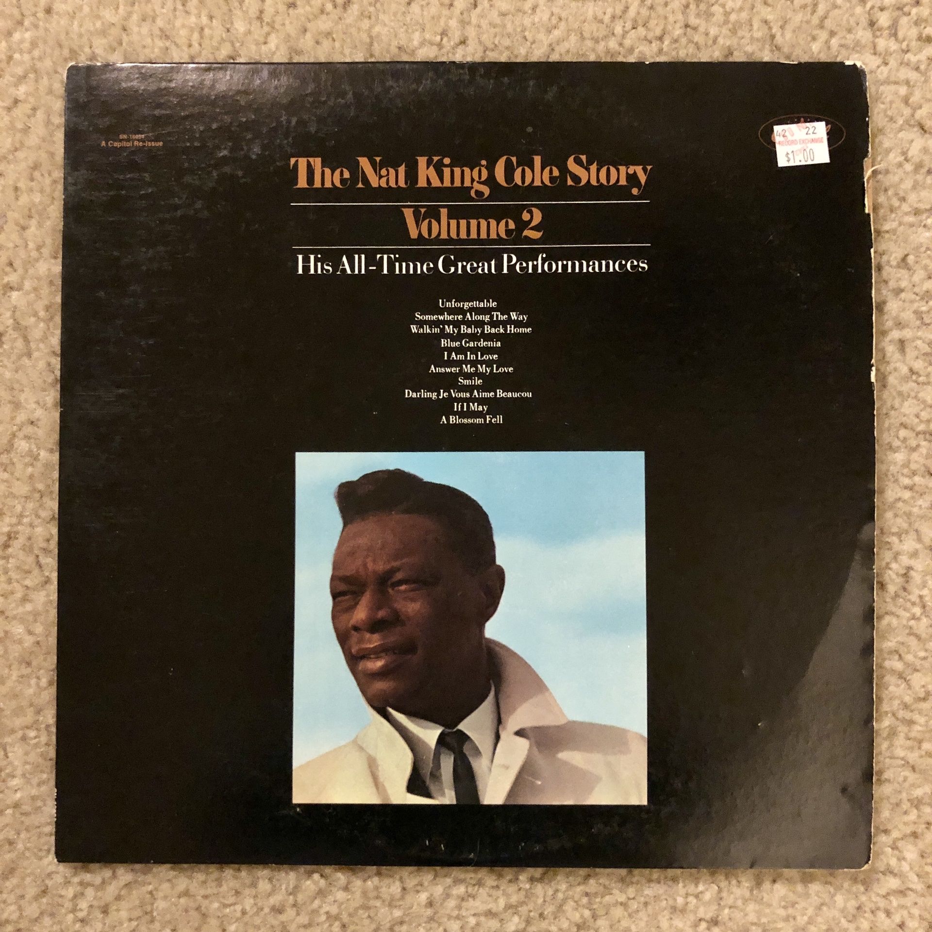 The Nat King Cole Show Volume 2 Vinyl