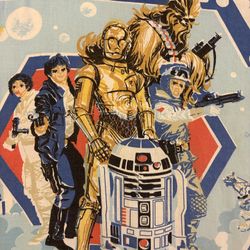 Vintage 1980 Empire Strikes Back Twin Sheet Set – Original