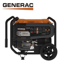 Generac GP Starting Watts 8125-Watt Single Fuel (Gasoline) Portable Generator
