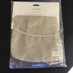 Mushie Long Sleeve Bib With Arch All Pocket