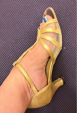 Gold Dance Shoes Women’s 7.5