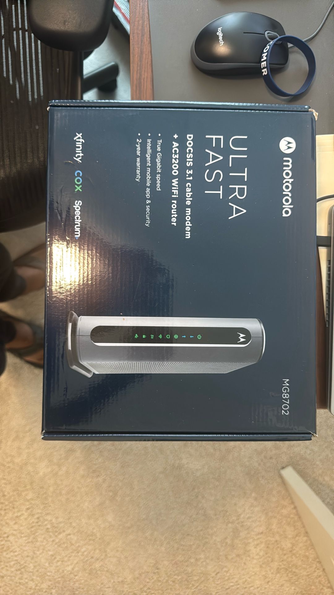 Motorola Ultra Fast Modem router Combo