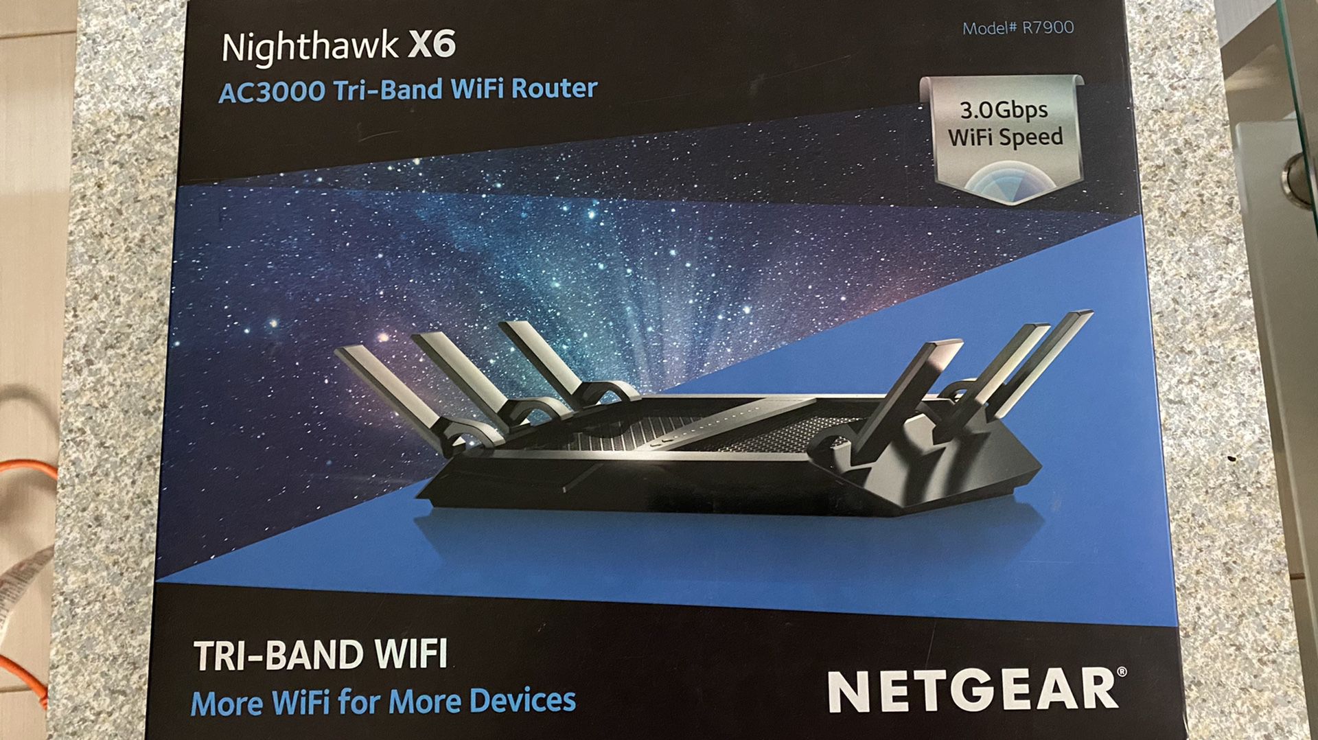 Netgear x6 tri-band wifi router
