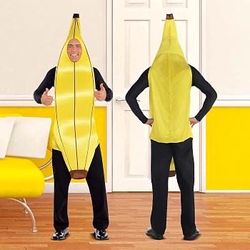 Adult banana  costume 