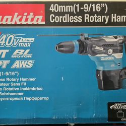 Brushless Cordless 1-9/16" AVT® Rotary Hammer, Tool Only By Makita GRH05Z