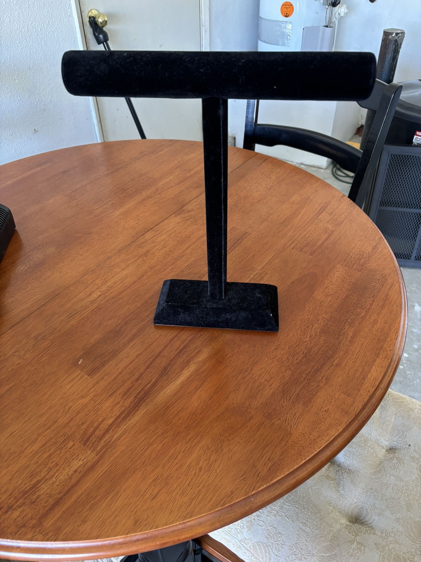 Black Velvet Necklace Stand