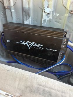 $200 obo Skar Audio AMP and Subs 800amps
