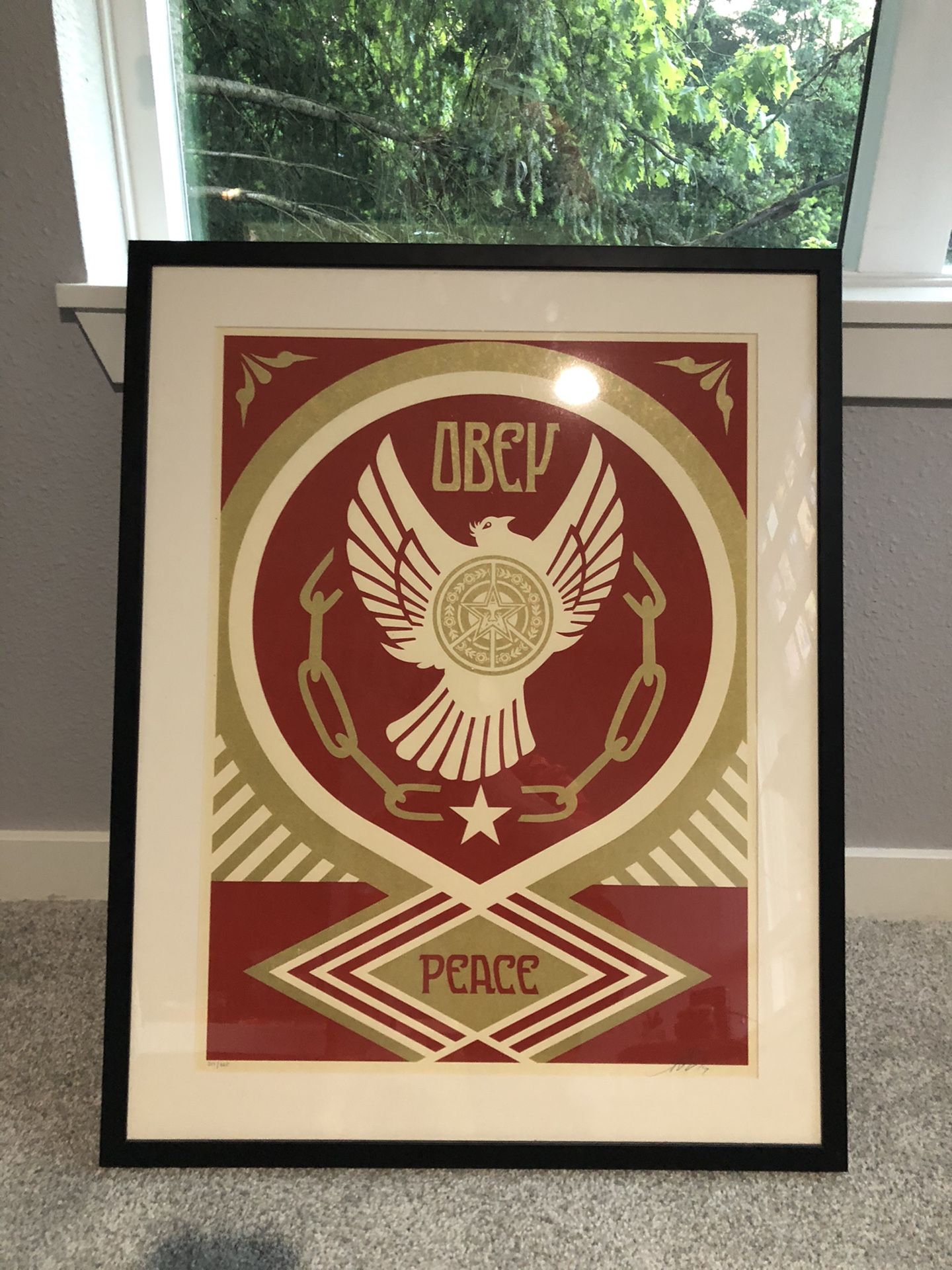 OBEY SHEPARD FAIREY FRIENDS AND FAMILY HOLIDAY PRINT