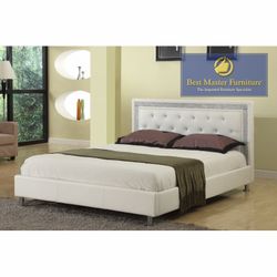 Queen Upholstered Bed – 2 Colors Available | $299