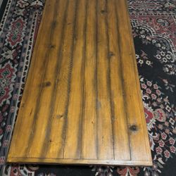 Wayfair Rustic Solid Wood Coffee Table