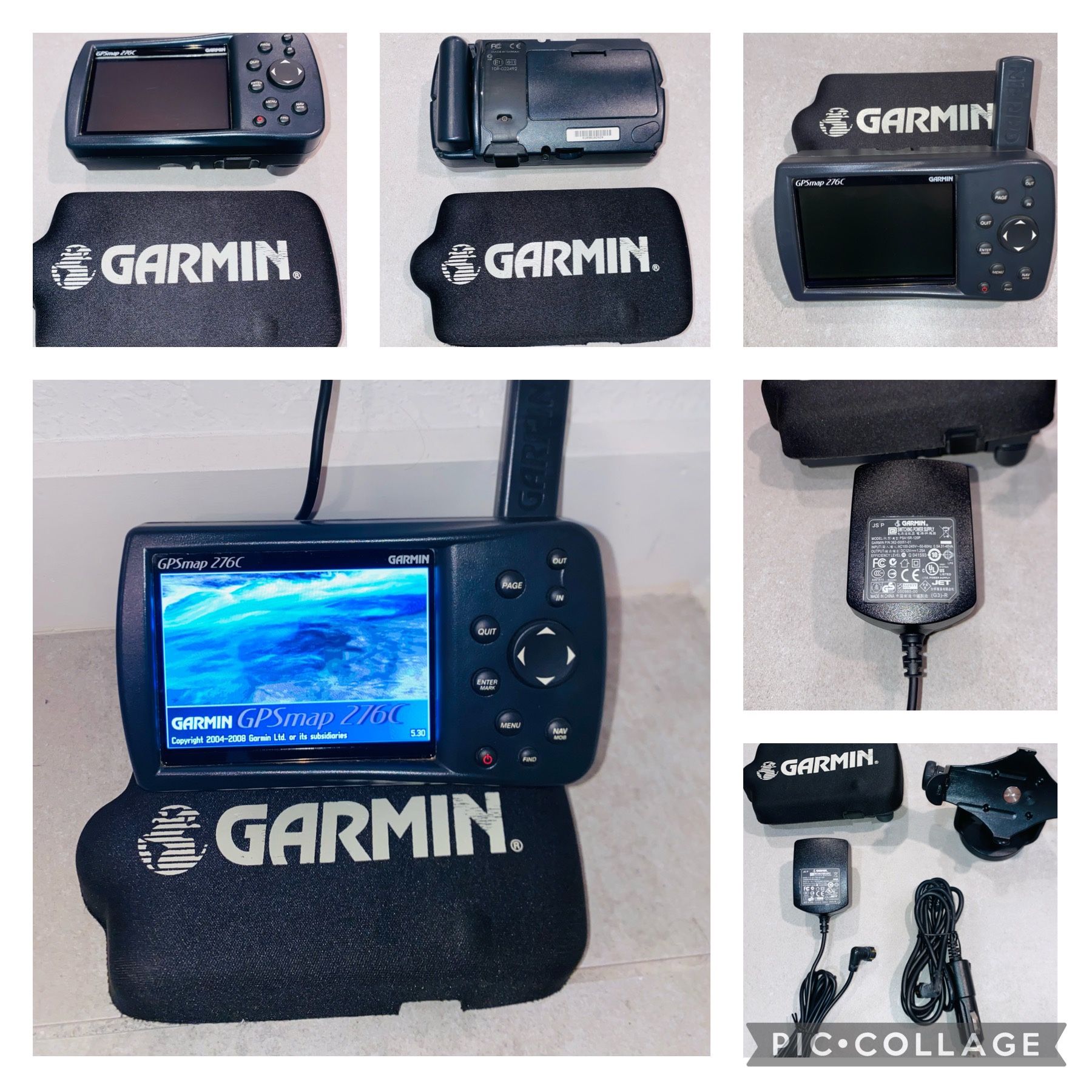 GPS Map Garmin 276C Marine Aviation (Fishing)