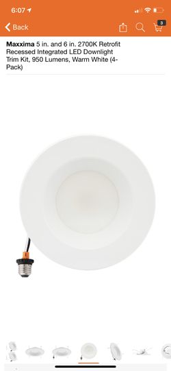 LuxRITe unreal-thin wafer downlighting