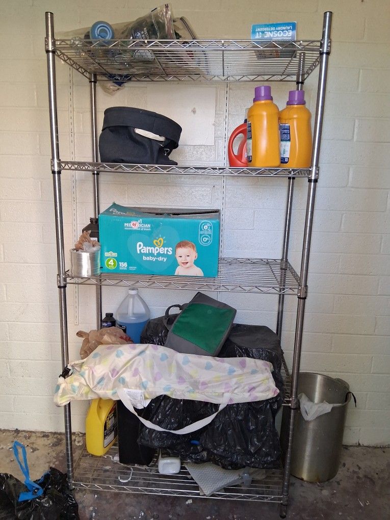 5 Tier Metal Shelf