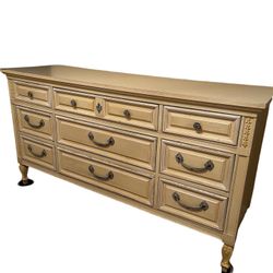 Vintage Dresser With Mirror
