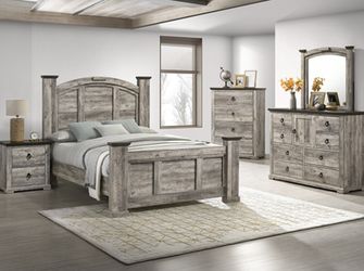New King Size 4pc Bedroom Set 